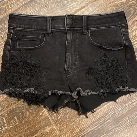 American Eagle Outfitters Pants - American Eagle Outfitters Black Shorts